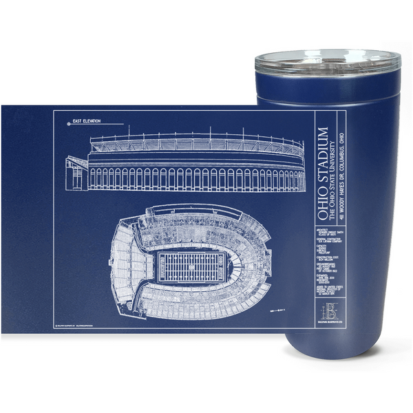 Ohio State 20oz Football Tumbler.