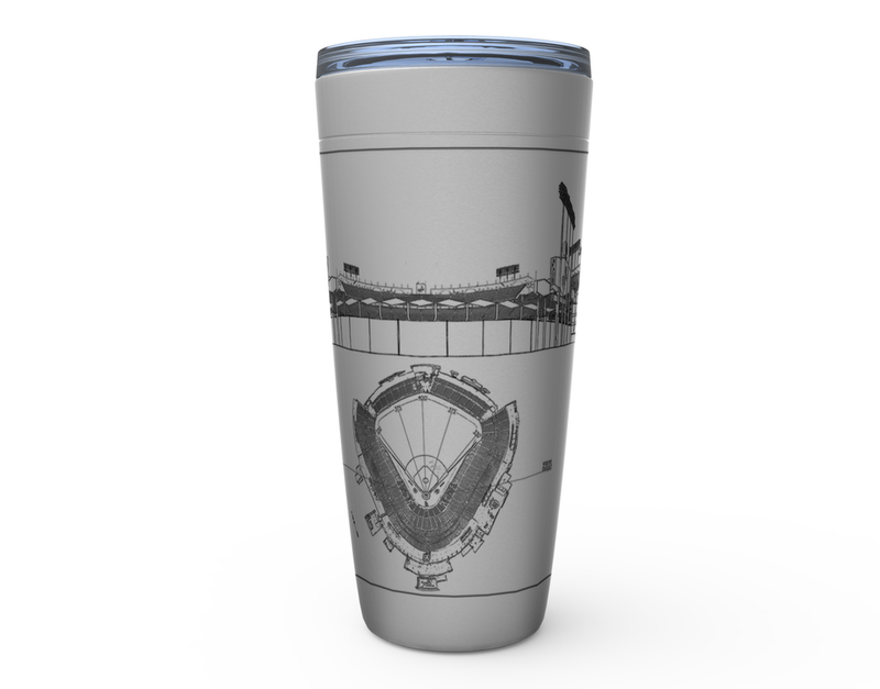 Dodger Stadium Viking Stainless Steel Travel Mug