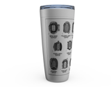 Stadiums of the Big Ten Viking Stainless Steel Travel Mug