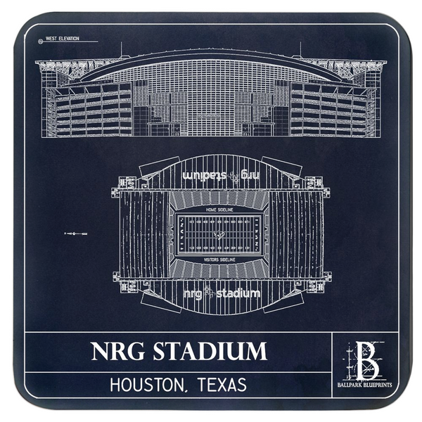 NRG Stadium Coasters (Set of 4)