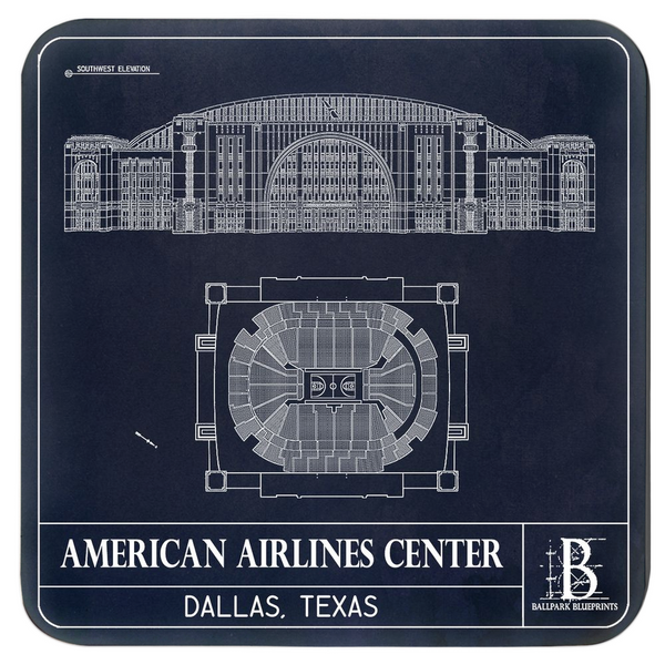 American Airlines Center Coasters (Set of 4)
