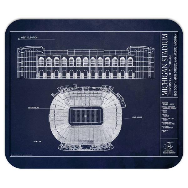 Michigan Stadium Mousepads