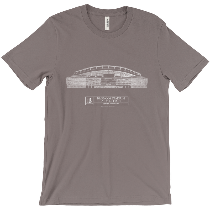 Broncos Stadium at Mile High Unisex T-Shirt