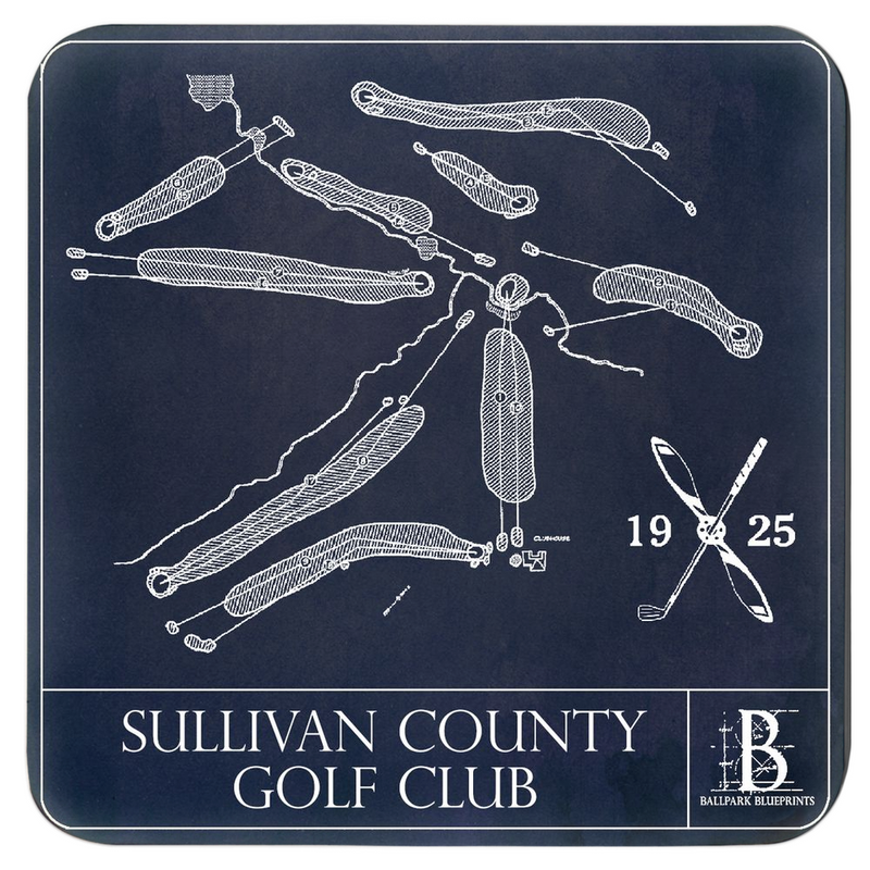 Sullivan County Golf Club Coasters