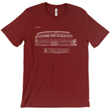 Apparel-DTG-TShirt-Bella-3001-XL-Cardinal-Unisex-CF-20250902161914360