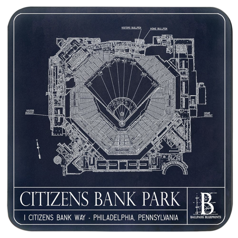 Citizens Bank Park (Variety Set) Coasters - Set of 4