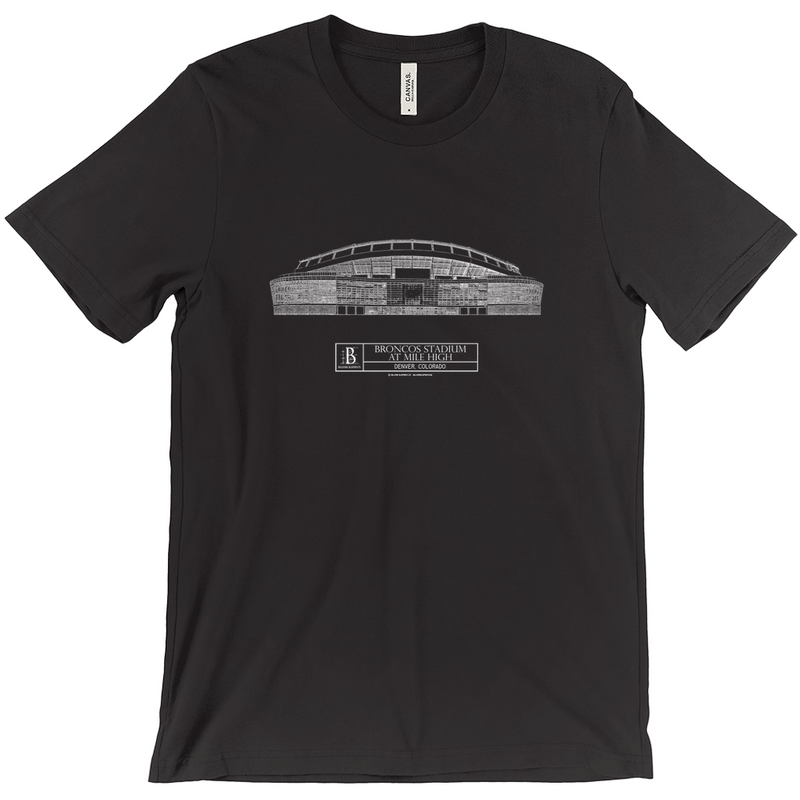 Broncos Stadium at Mile High Unisex T-Shirt