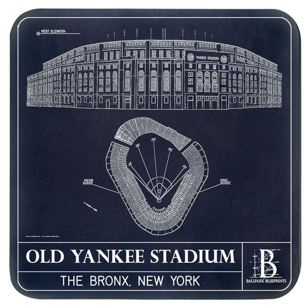 Old Yankee Stadium Coasters (Set of 4)