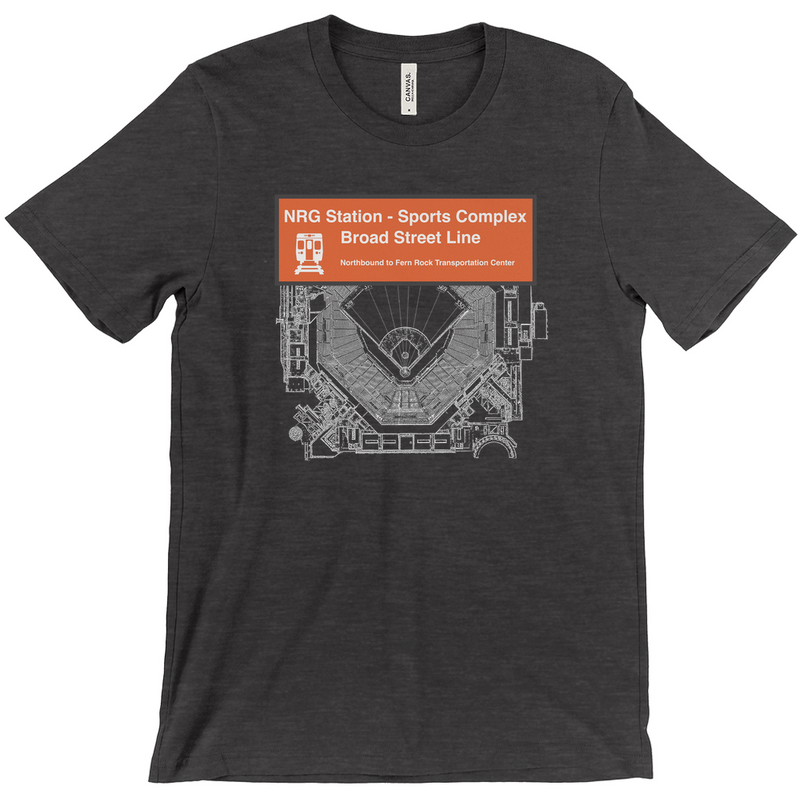 Citizens Bank Park Septa Stop Unisex T-Shirts