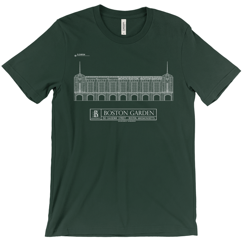 Boston Garden Unisex T-Shirts