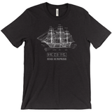 HMS Surprise Unisex T-Shirts (Heathered)