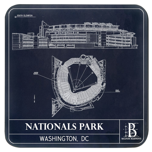Nationals Park Coasters (Set of 4)