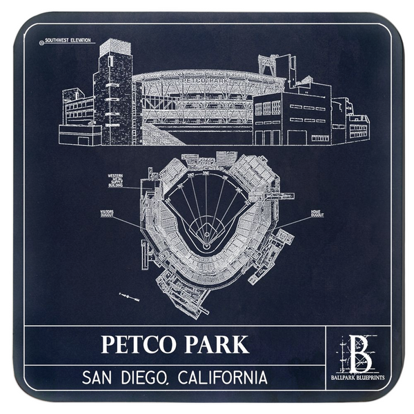 Petco Park Coasters (Set of 4)