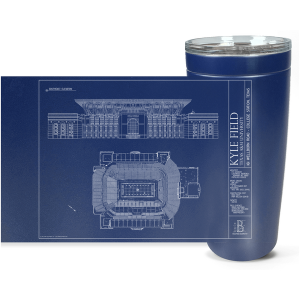 Kyle Field - Texas A&M - Stainless Steel Travel Mug