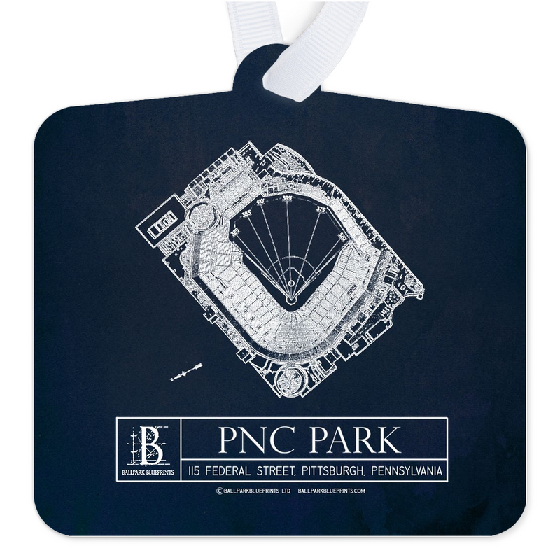 PNC Park Metal Ornaments