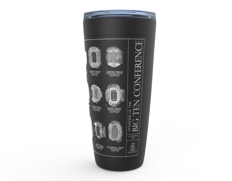 Stadiums of the Big Ten Viking Stainless Steel Travel Mug