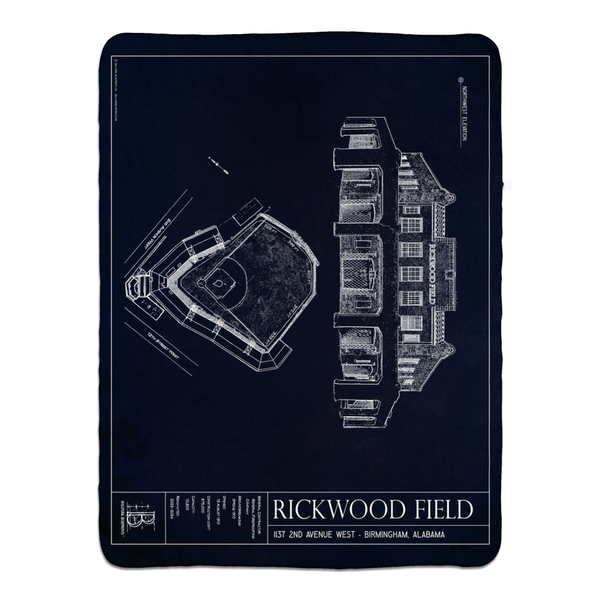 Rickwood Field Fleece Sherpa Blankets