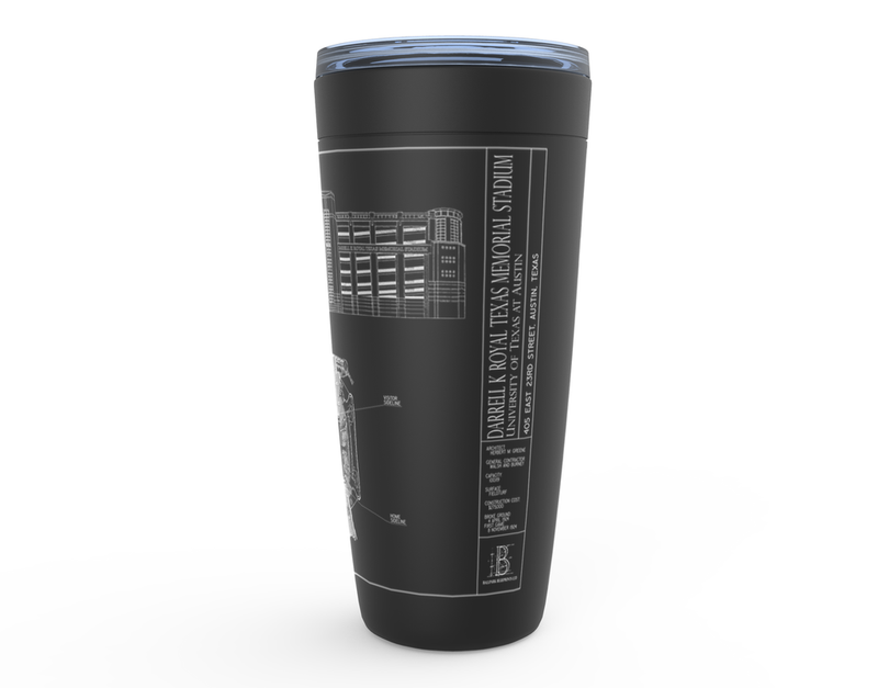 DKR - Texas Memorial Stadium - Stainless Steel Travel Mug