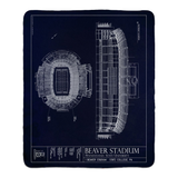 Beaver Stadium Fleece Sherpa Blanket