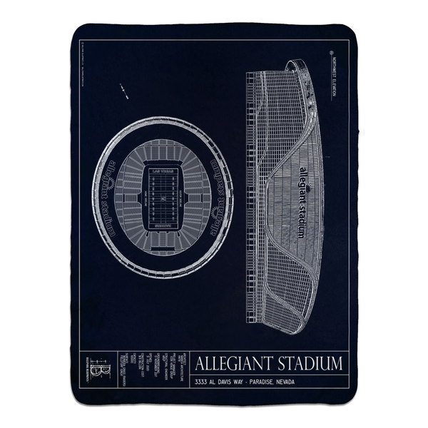 Allegiant Stadium Unisex T-Shirt – Ballpark Blueprints