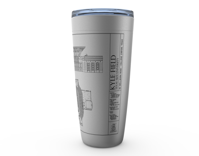 Kyle Field - Texas A&M - Stainless Steel Travel Mug