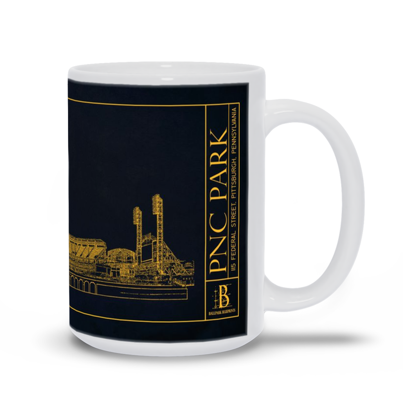 PNC Park Team Colors Ceramic Mugs