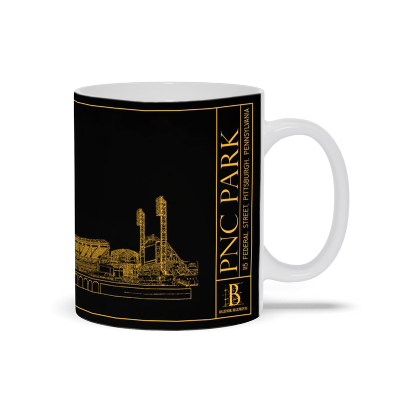 PNC Park Team Colors Ceramic Mugs