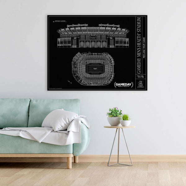 Gameday Stadium 48x36" Unframed Posters