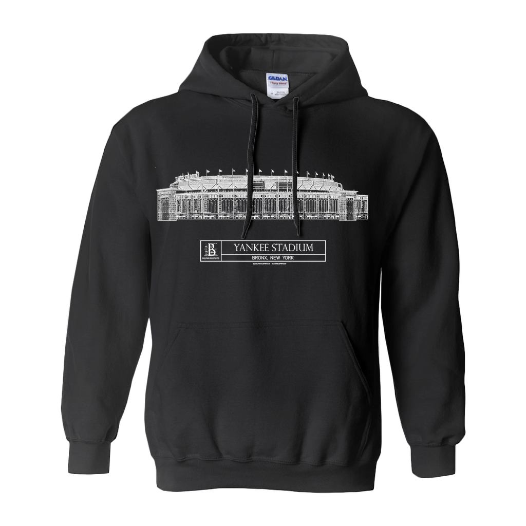 Yankee Stadium Hoodie â Ballpark Blueprints