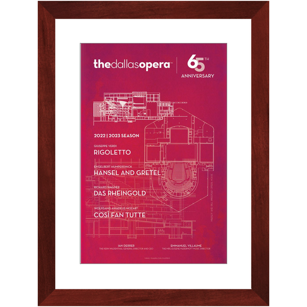 The Dallas Opera 2022-23 Season Framed Prints