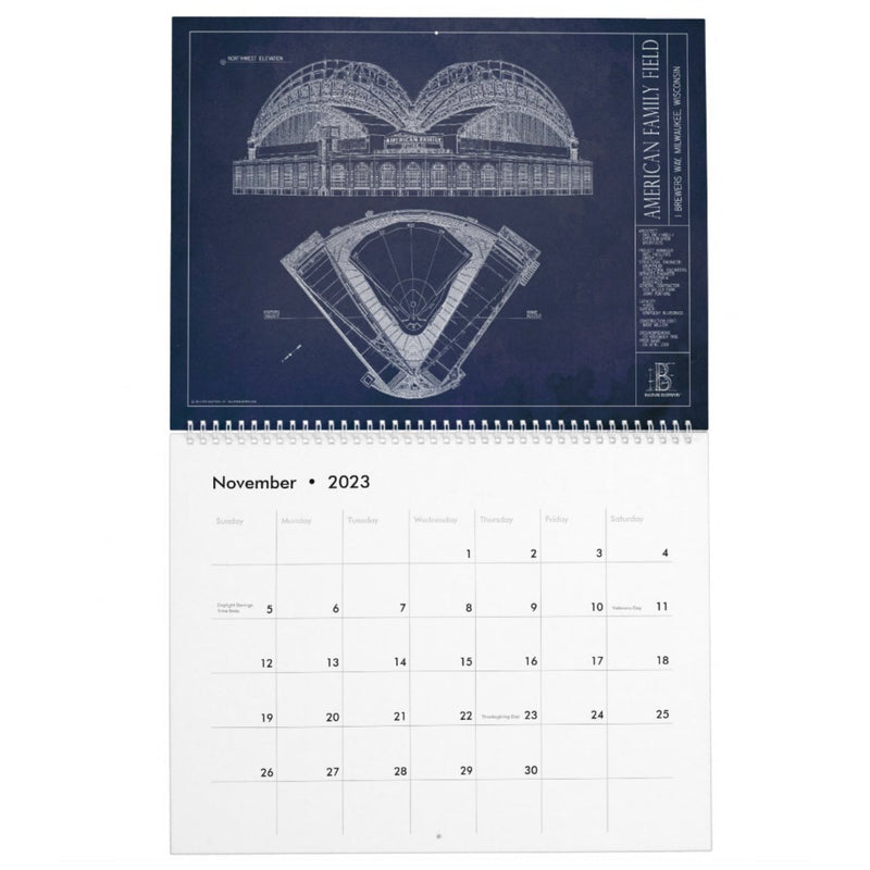St. Louis Cardinals 10'' x 14'' Metal Calendar