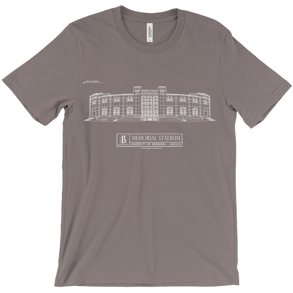 Nebraska Memorial Stadium Unisex T-Shirt