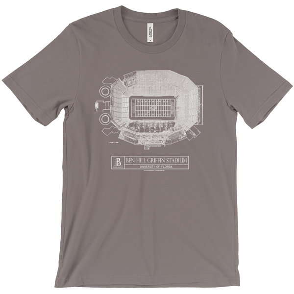 Ben Hill Griffin Stadium (Plan View) Unisex T-Shirt