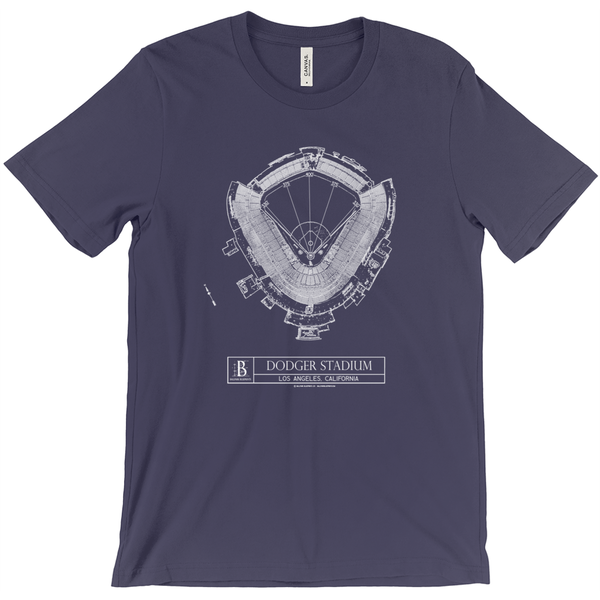 Dodger Stadium Plan View Unisex T-Shirt