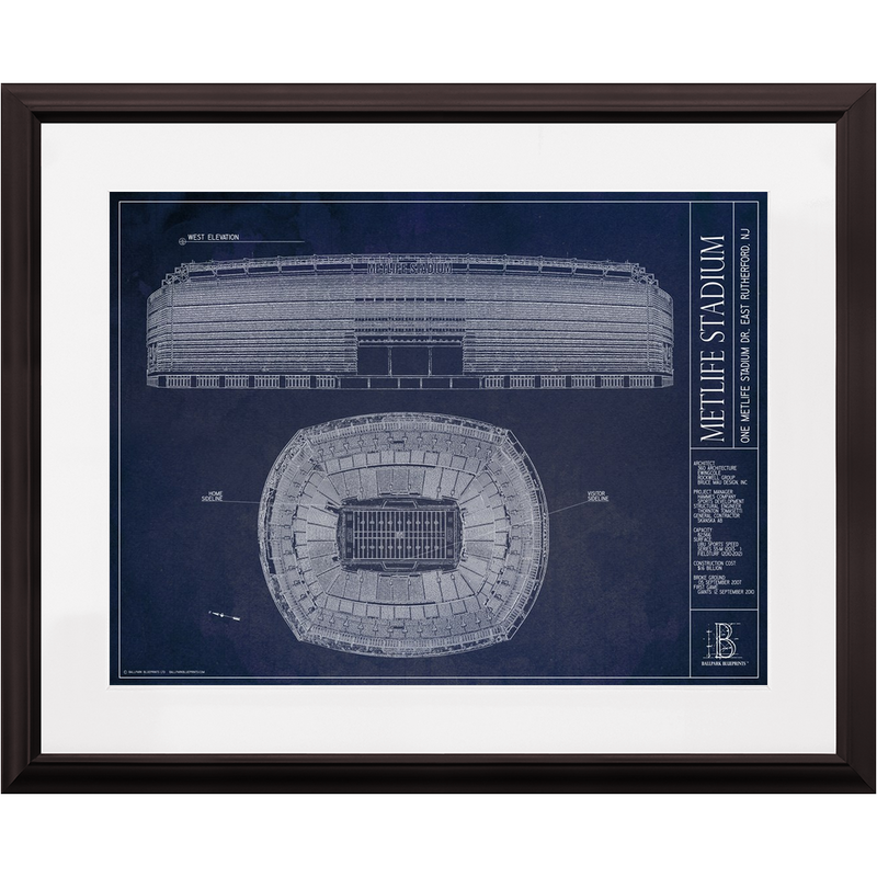MetLife Stadium - New York Giants – Ballpark Blueprints
