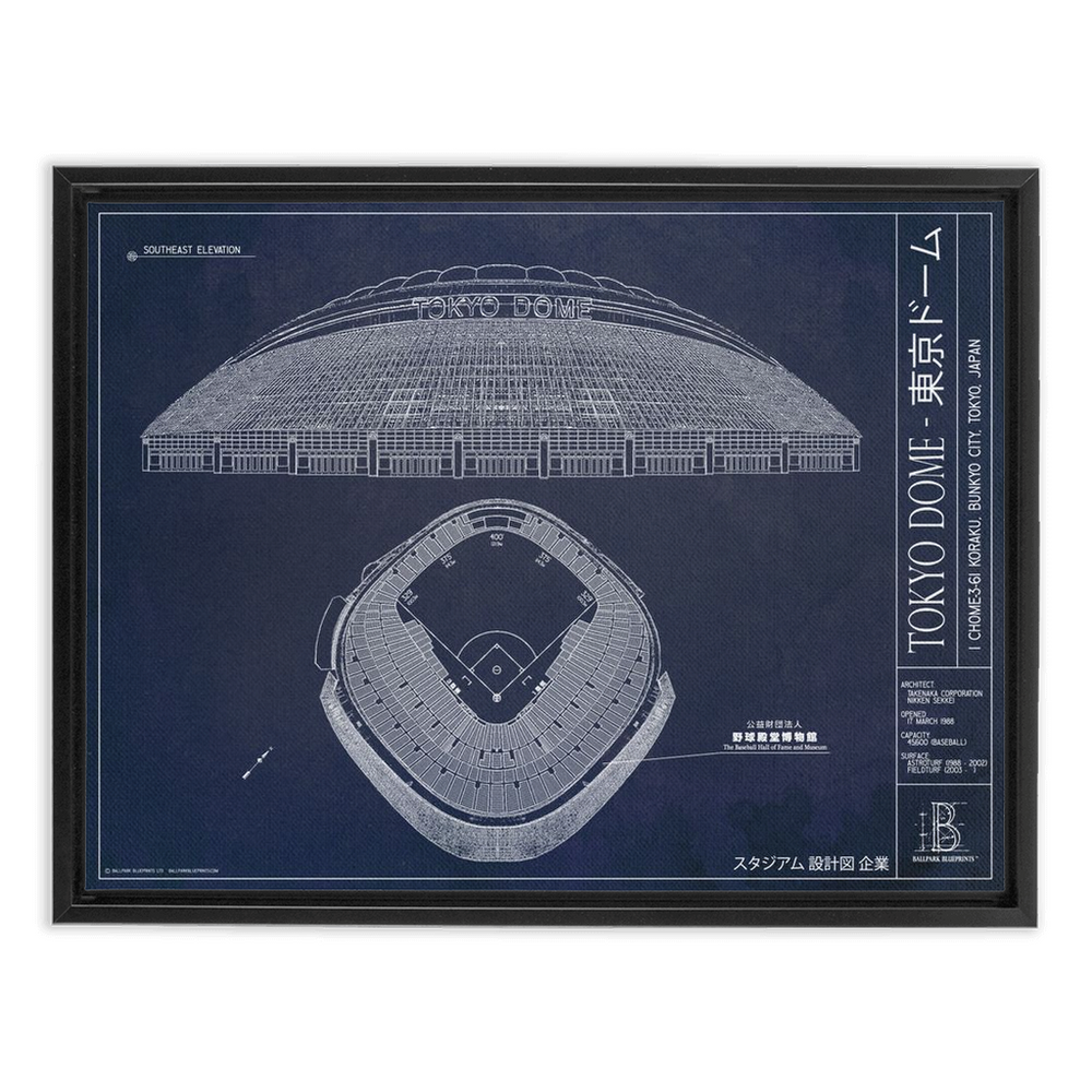 Tokyo Dome - Yomiuri Giants – Ballpark Blueprints