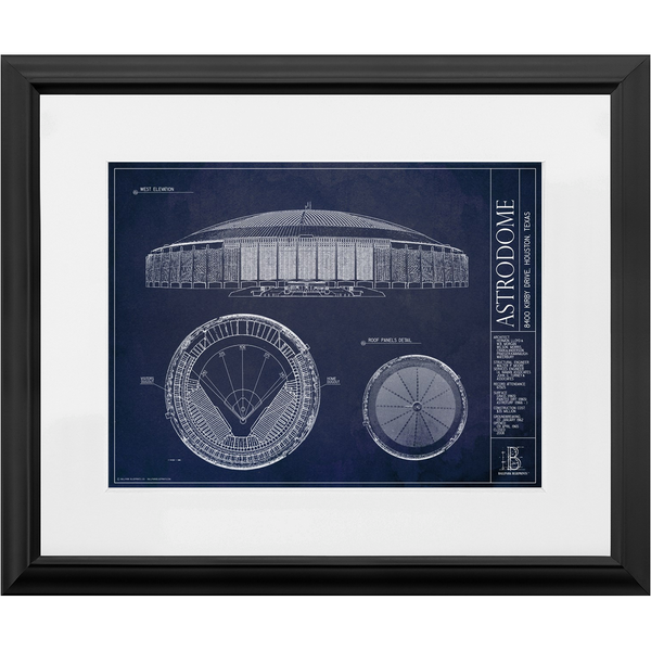 Astrodome Unisex T-Shirt – Ballpark Blueprints