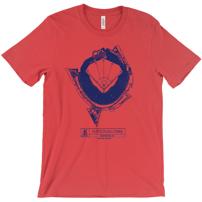 Washington Nationals - Nationals Park (Red) Team Colors T-shirt