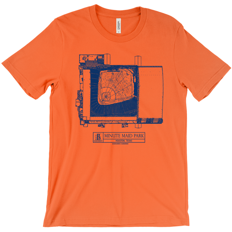 Houston Astros - Minute Maid Park (Orange) Team Colors T-Shirt