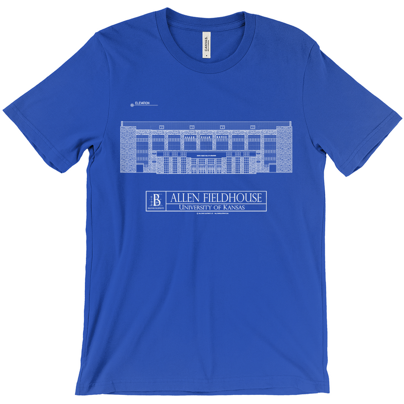 Kansas Jayhawks - Allen Fieldhouse Unisex T-shirt
