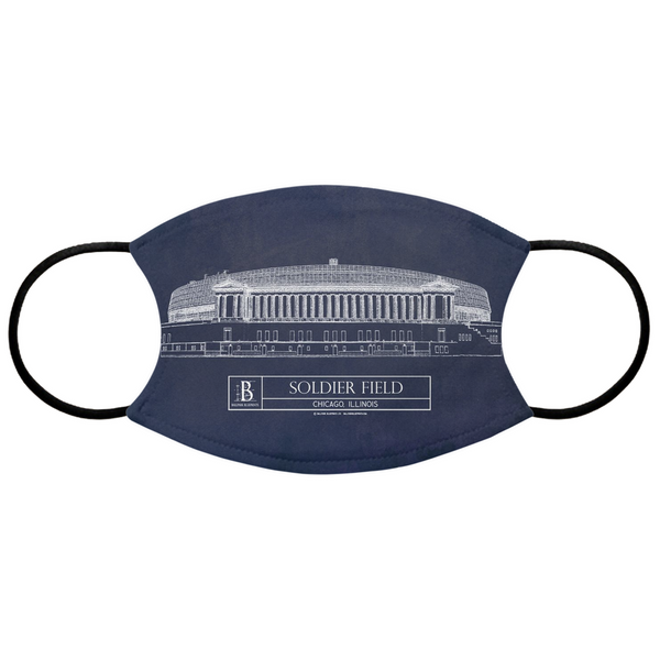Soldier Field Face Mask