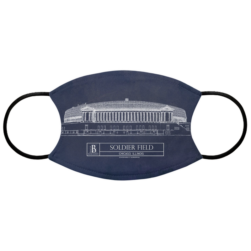 Soldier Field Face Mask