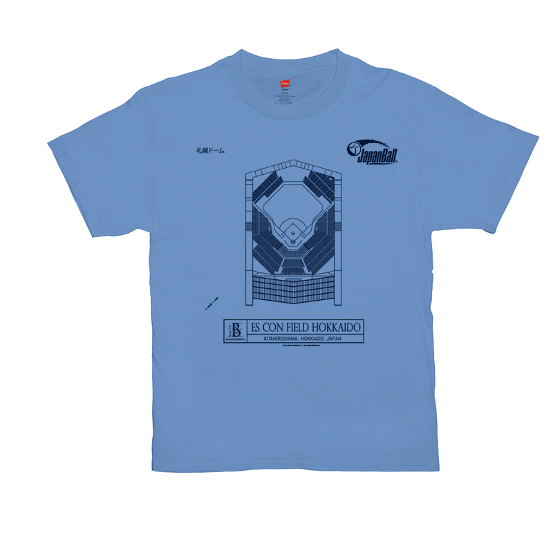 JapanBall - Es Con Field Hokkaido (Blue) T-Shirt