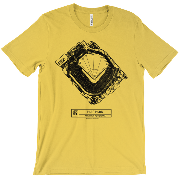 Pittsburgh Pirates - PNC Park (Gold) Team Colors T-shirt