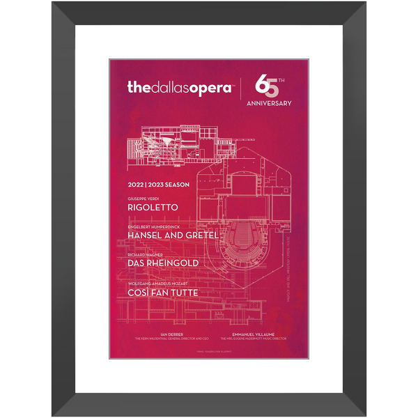 The Dallas Opera 2022-23 Season Framed Prints