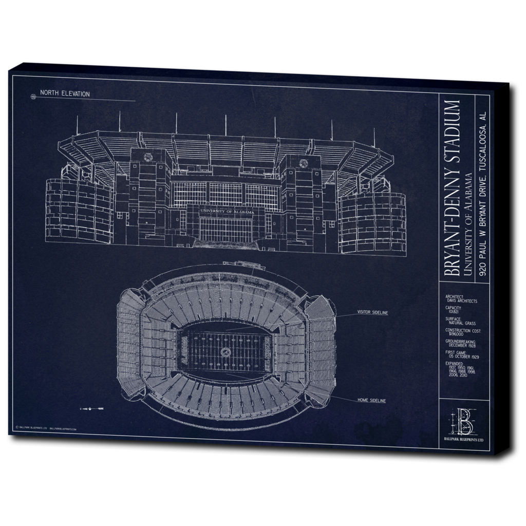 Bryant-Denny Stadium Archives - Stadium Blueprint Company