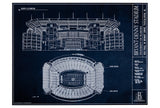Hang your 'Bama spirit on your wall with this Bryan-Denny stadium blueprint.