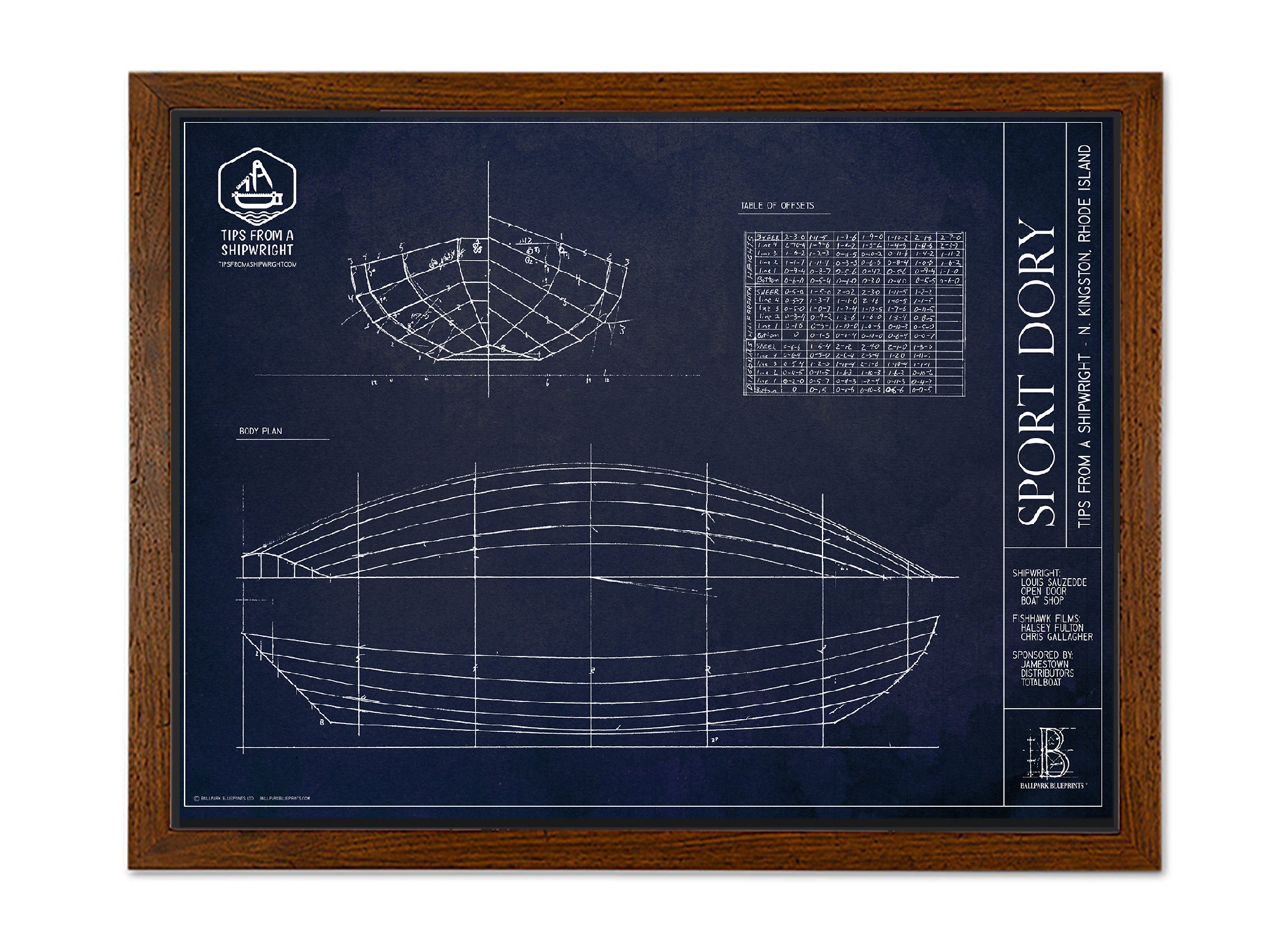 Tips from a Shipwright - Sport Dory Blueprint Plans – Ballpark Blueprints