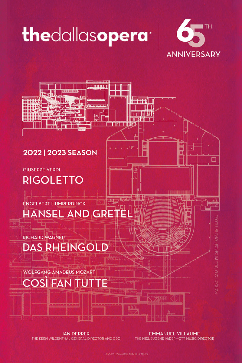 The Dallas Opera 2022-23 Season Framed Prints
