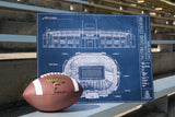 Our hand-drawn blueprints embody what Notre Dame Stadium so great.